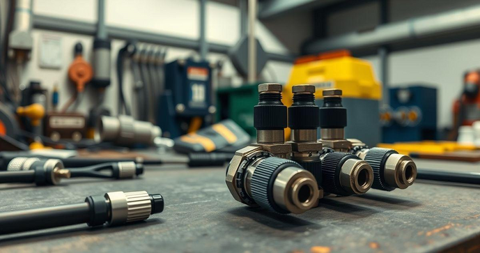Conexão Pneumática De Engate Rápido: Selecione Corretamente